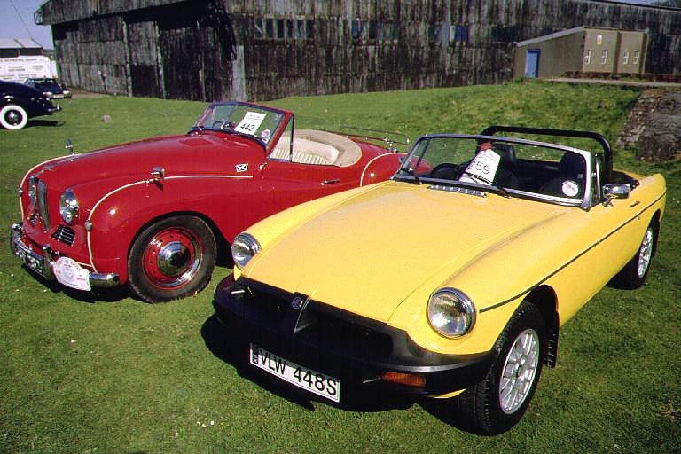 Jowett Jupiter & MG Roadster