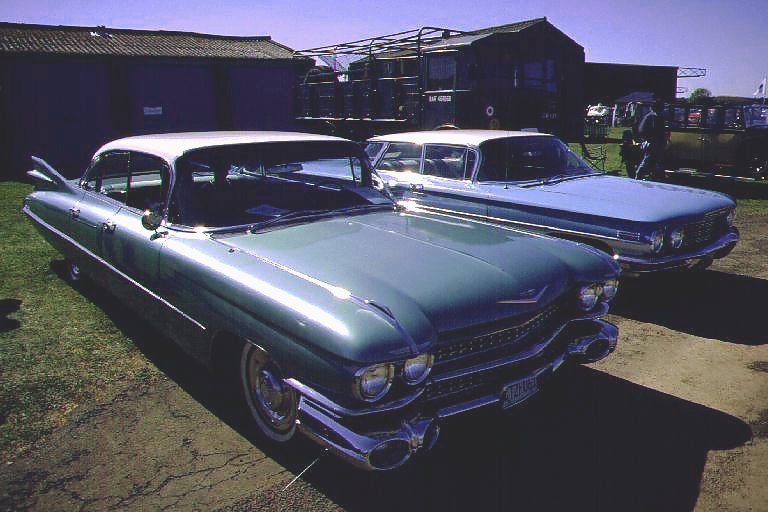 1959 Cadillac Sedan & 1960 Oldsmobile 98