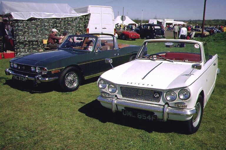 Triumph Stag	& Triumph Herald Vitesse 2 Litre