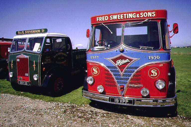 Albion Claymore & Foden Heavy Haulage Tractor