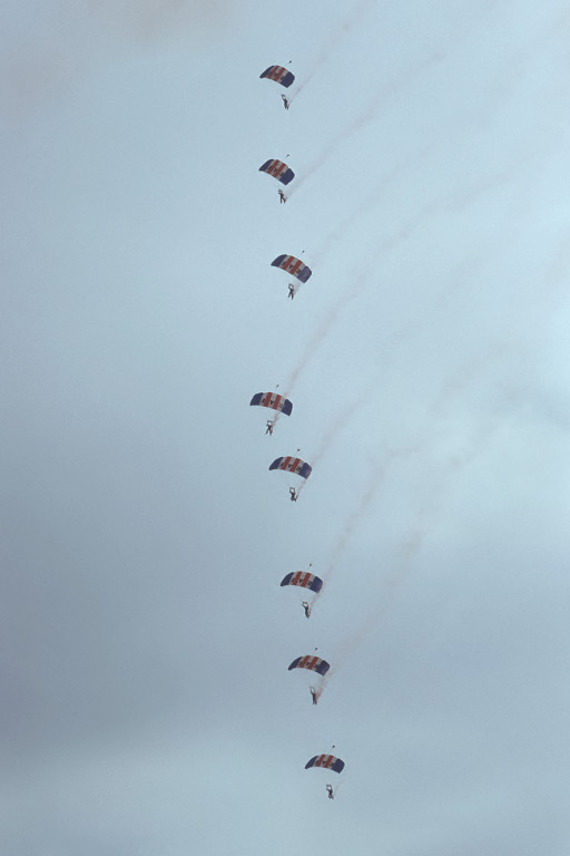 RAF Falcons Parachute Display Team