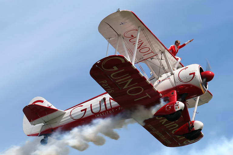 Boeing Super Stearman SE-BOG: "Guinot Goose"