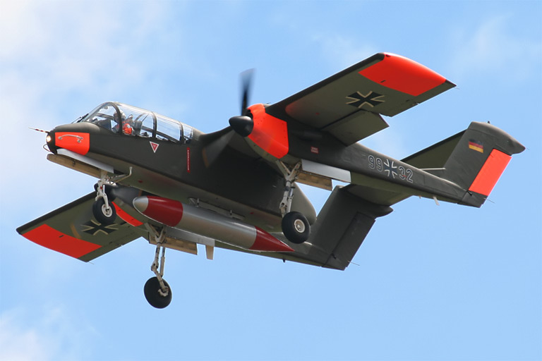 North American Rockwell OV-10B Bronco G-BZGK