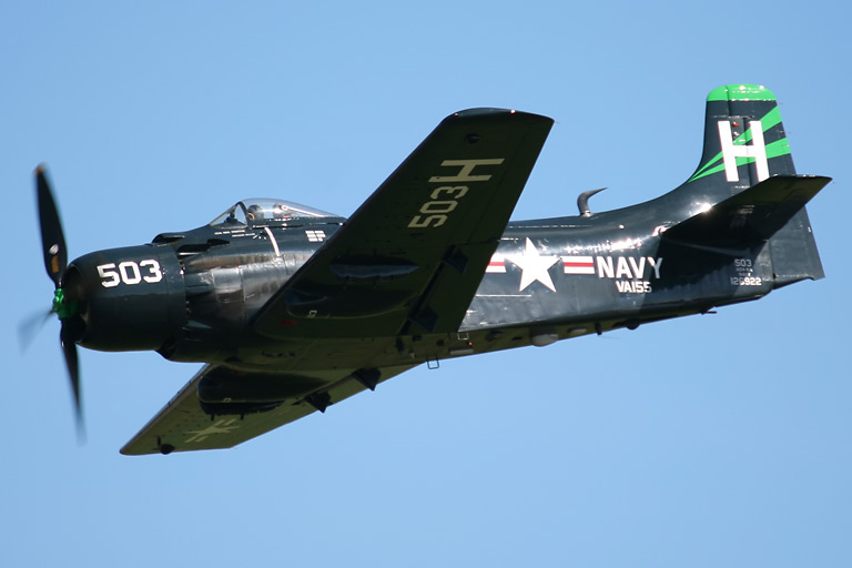 Douglas Skyraider AD4-NA G-RADR