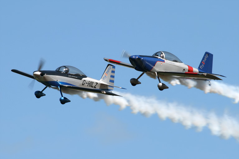 Vans RV-8s G-HILZ and G-RVMZ