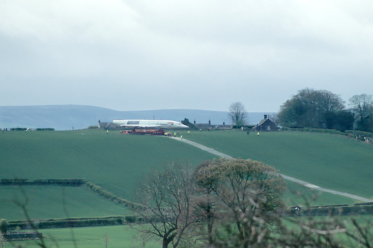 The last stage of Concorde's journey.