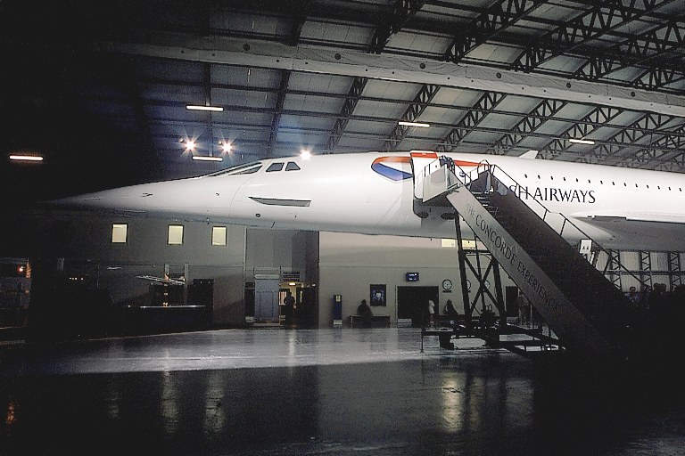 Concorde G-BOAA at the Museum Of Flight.