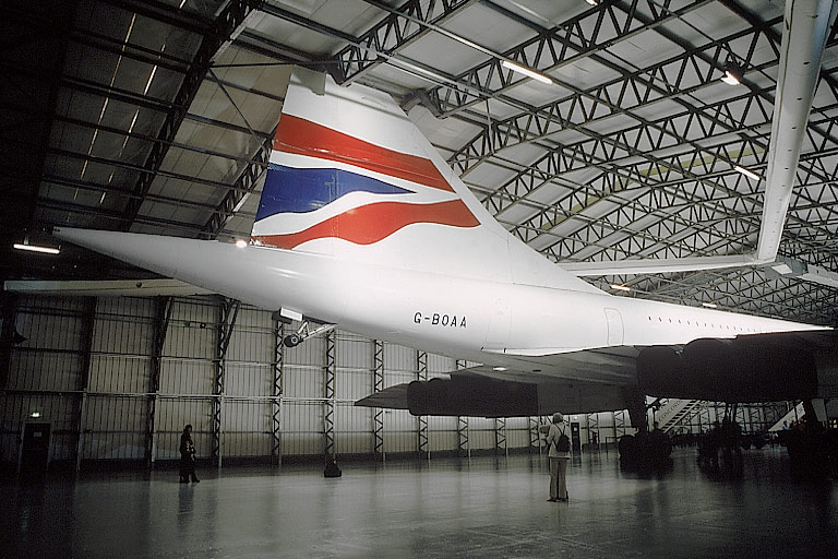 Concorde G-BOAA at the Museum Of Flight.