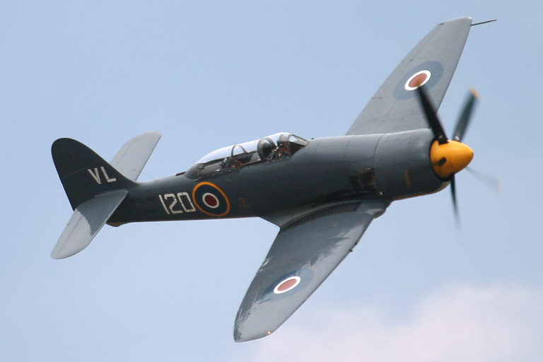 Hawker Sea Fury T.20 G-RNHF