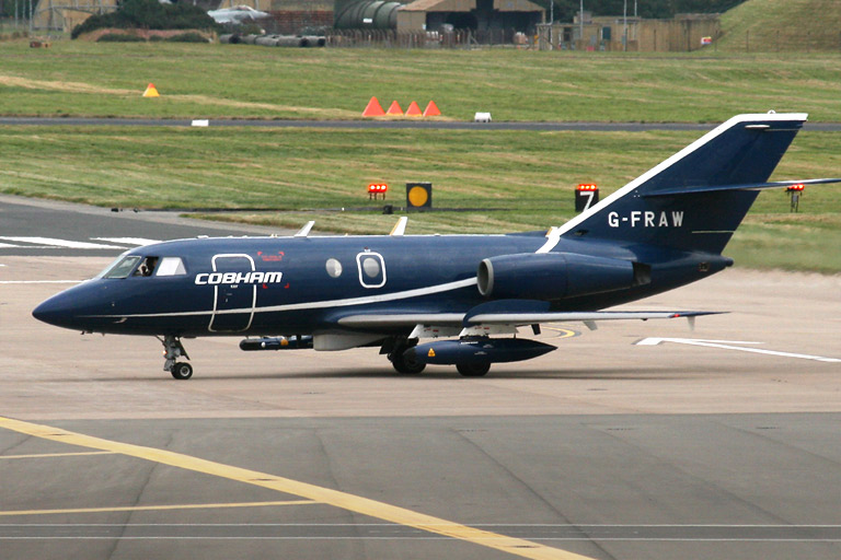 Dassault Falcon 20 s/n G-FRAW