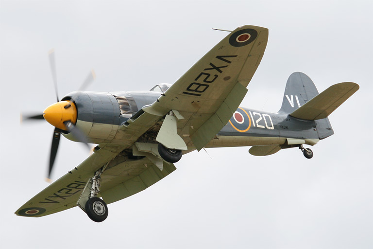 Hawker Sea Fury T.20 s/n G-RNHF