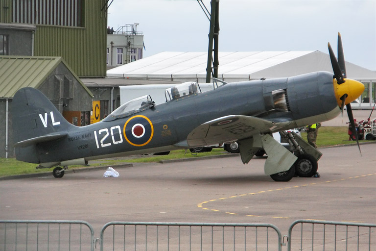 Hawker Sea Fury T.20 G-RNHF