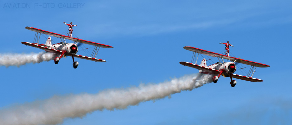 Boeing Super Stearmen SE-BOG and N707TJ