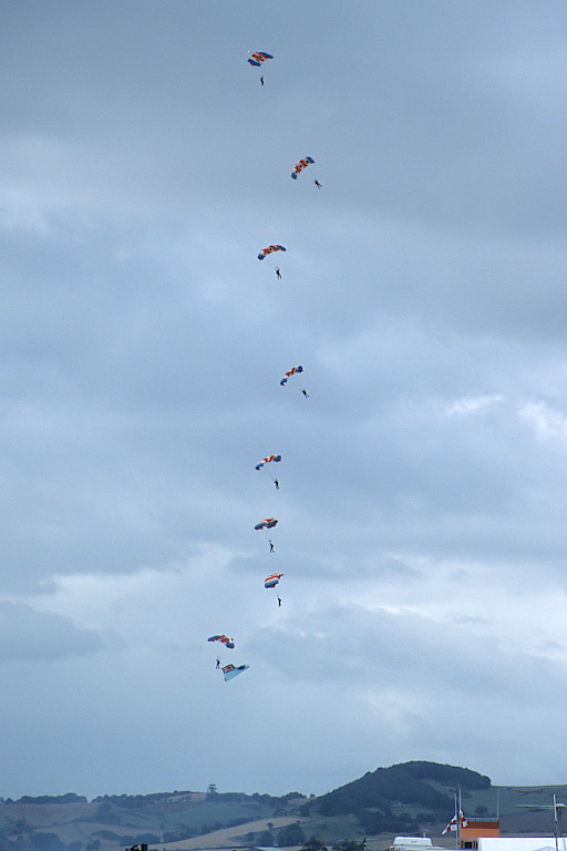 RAF Falcons Parachute Display Team