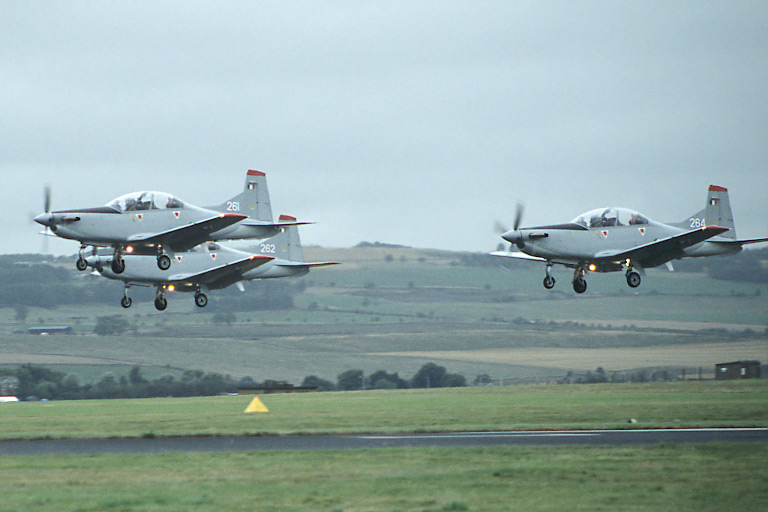 Pilatus PC-9Ms 261, 262 and 264