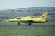 Folland Gnat T.1 G-MOUR "Yellow Jacks"