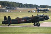 Avro Lancaster PA474 and Avro Vulcan B2 XH558/G-VLCN