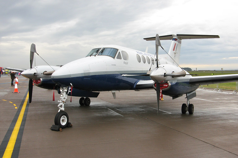 Raytheon B200 Super King Air ZK456 "Valkyrie"