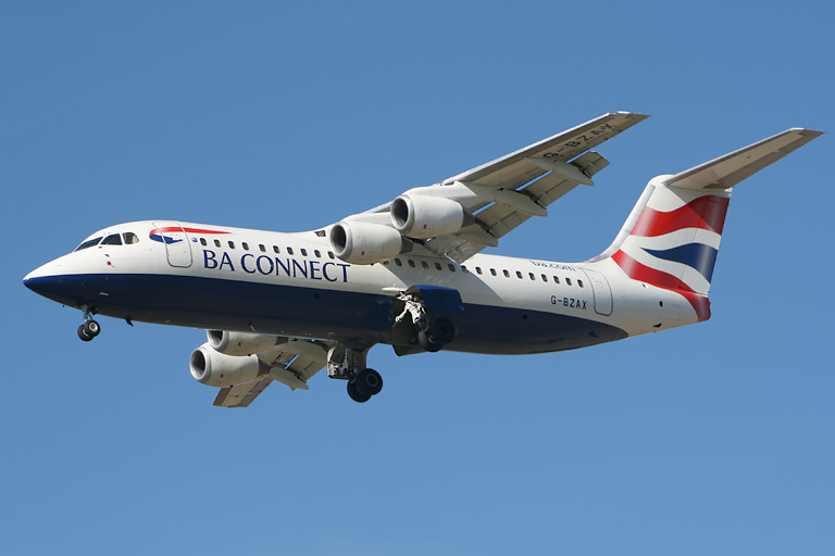 British Aerospace Avro 146-RJ100 G-BZAX