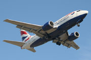 British Airways Boeing 737-528 G-GFFE
