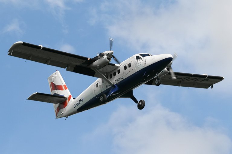 British Airways De Havilland Canada DHC-6-310 Twin Otter G-BZFP