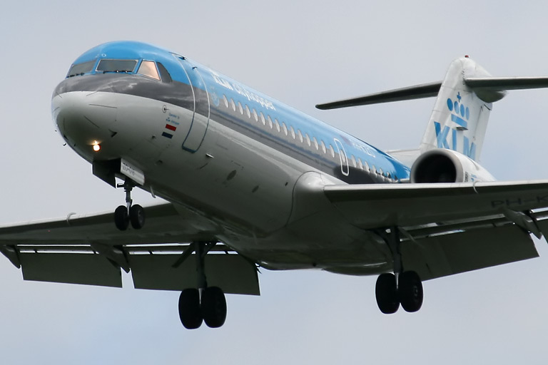 KLM Cityhopper Fokker 70 PH-KZO