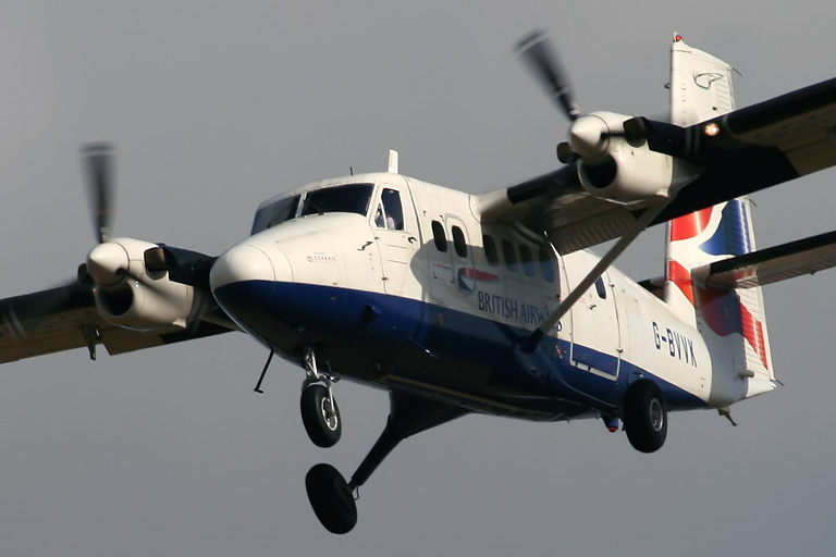 British Airways De Havilland Canada DHC-6-310 Twin Otter G-BVVK