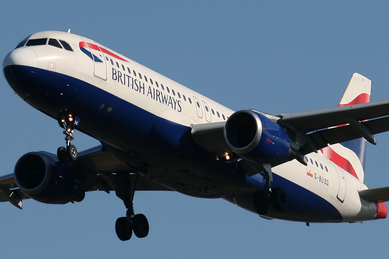 British Airways Airbus A320-211 G-BUSG