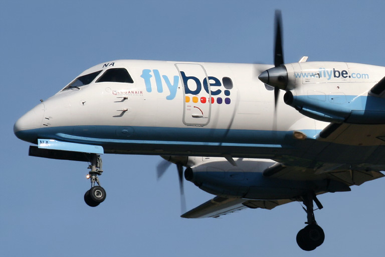 FlyBe/Loganair Saab-Scania SF340B G-LGNA