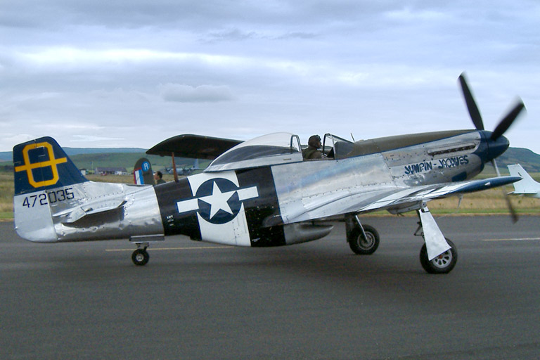 North American P-51D Mustang G-SIJJ "Jumpin' - Jacques"