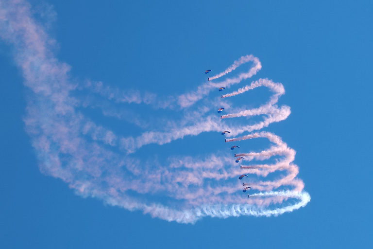 RAF Falcons Parachute Display Team