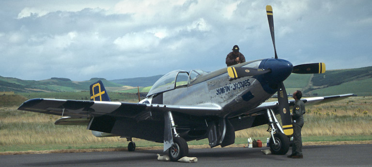 North American P-51D Mustang G-SIJJ "Jumpin' - Jacques"